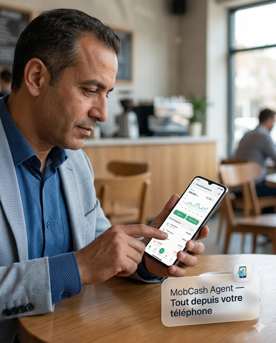 Agent 1xBet Tunisie — gestion des transactions MobCash